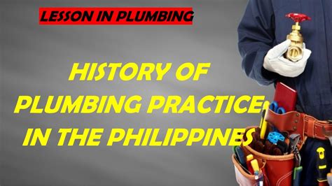 Plumbing NC I in the Philippines .